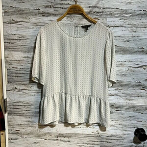 Banana republic baby doll style blouse size medium